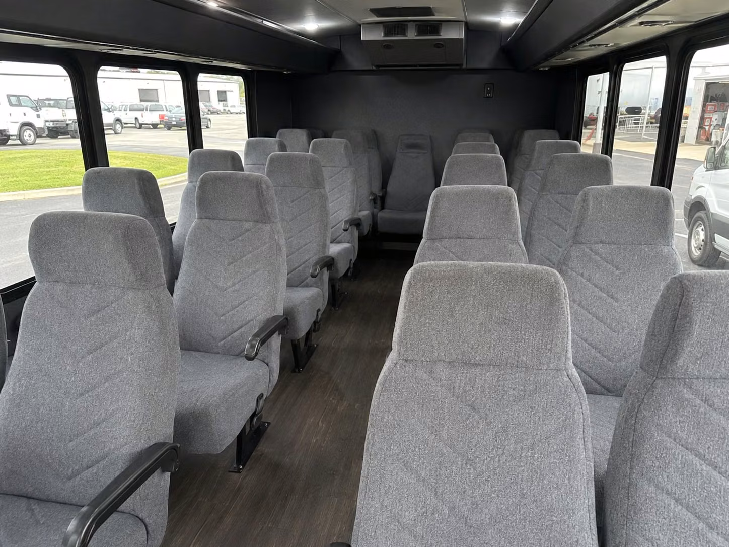 15 passenger minibus inside