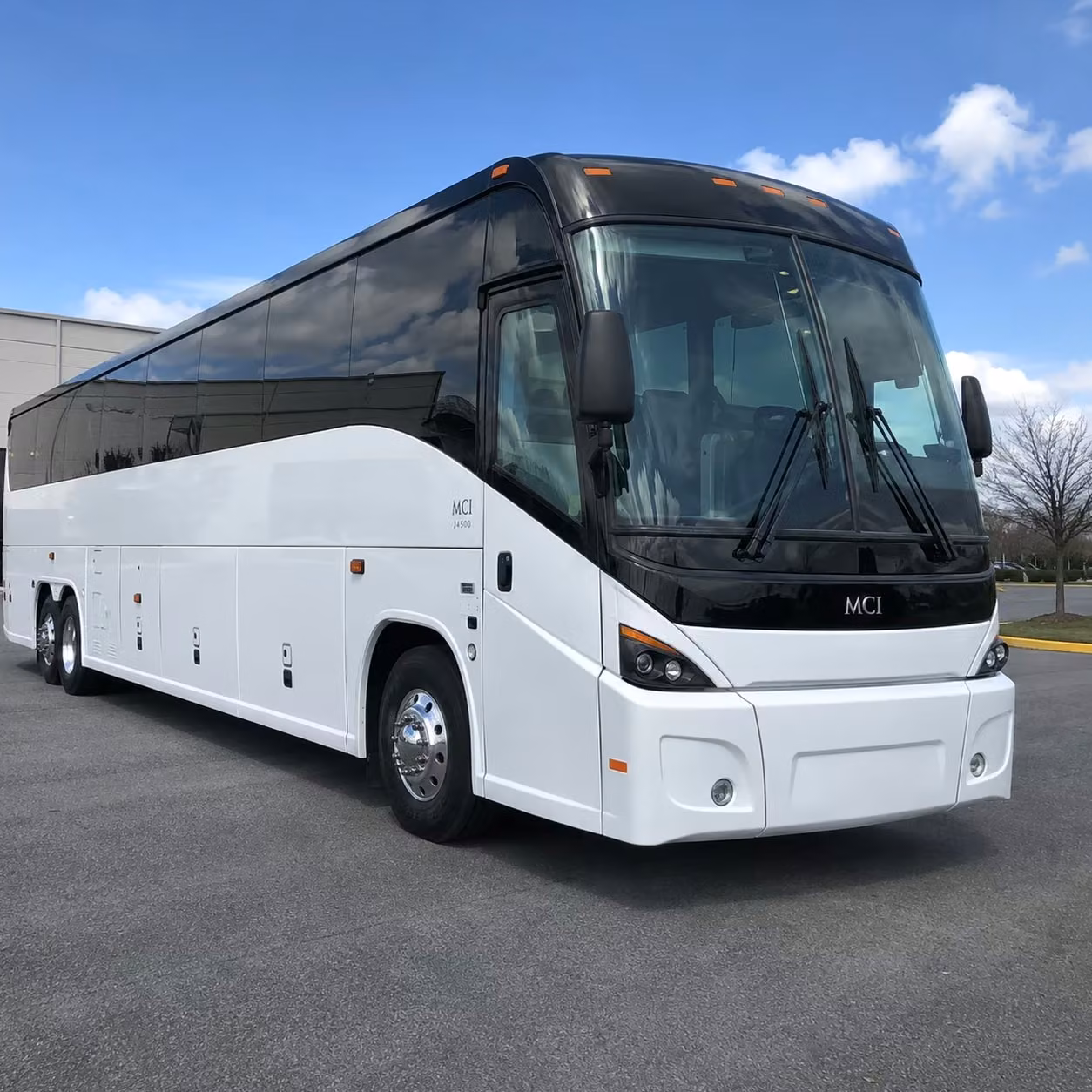 56 passenger charter bus
