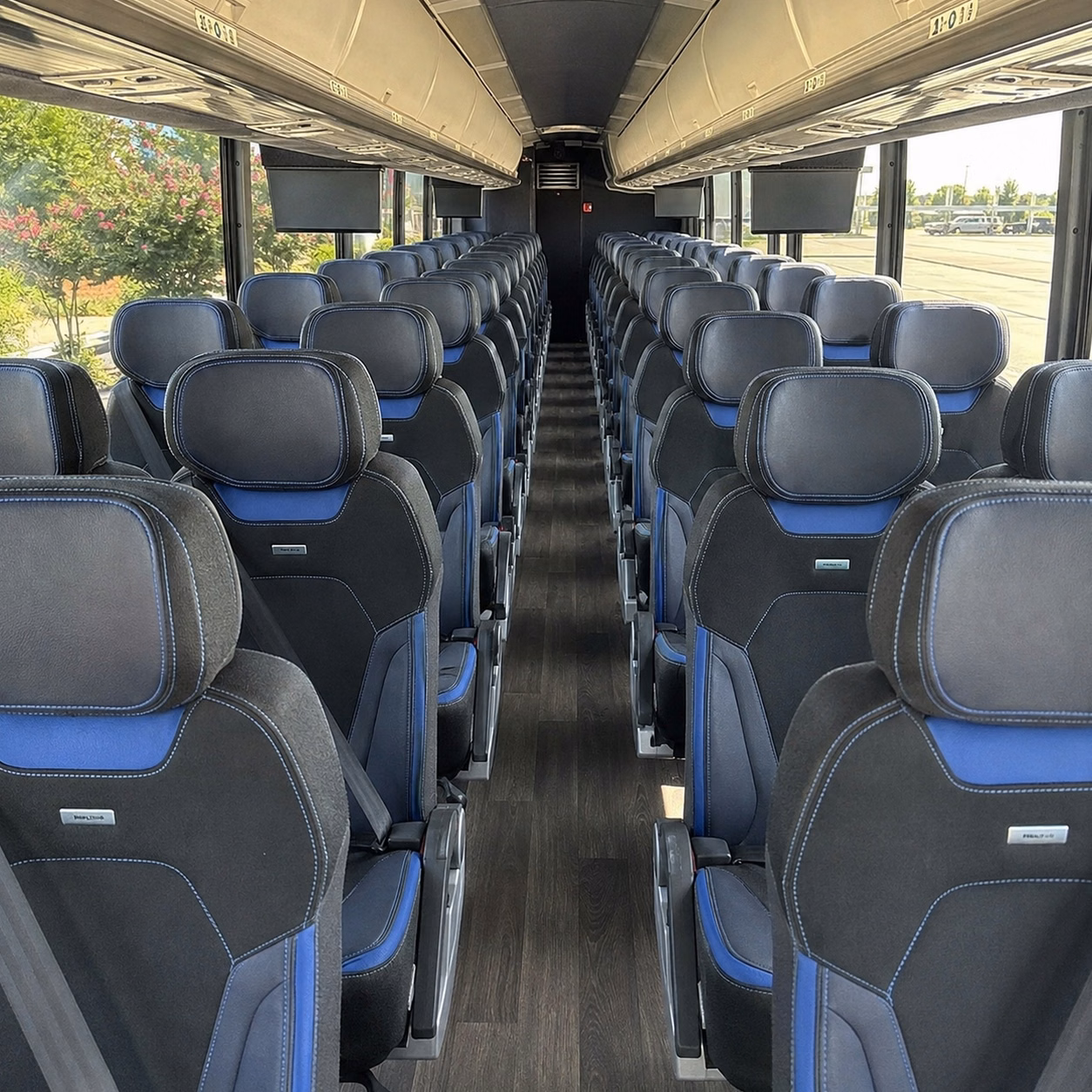 yakima charter bus interior