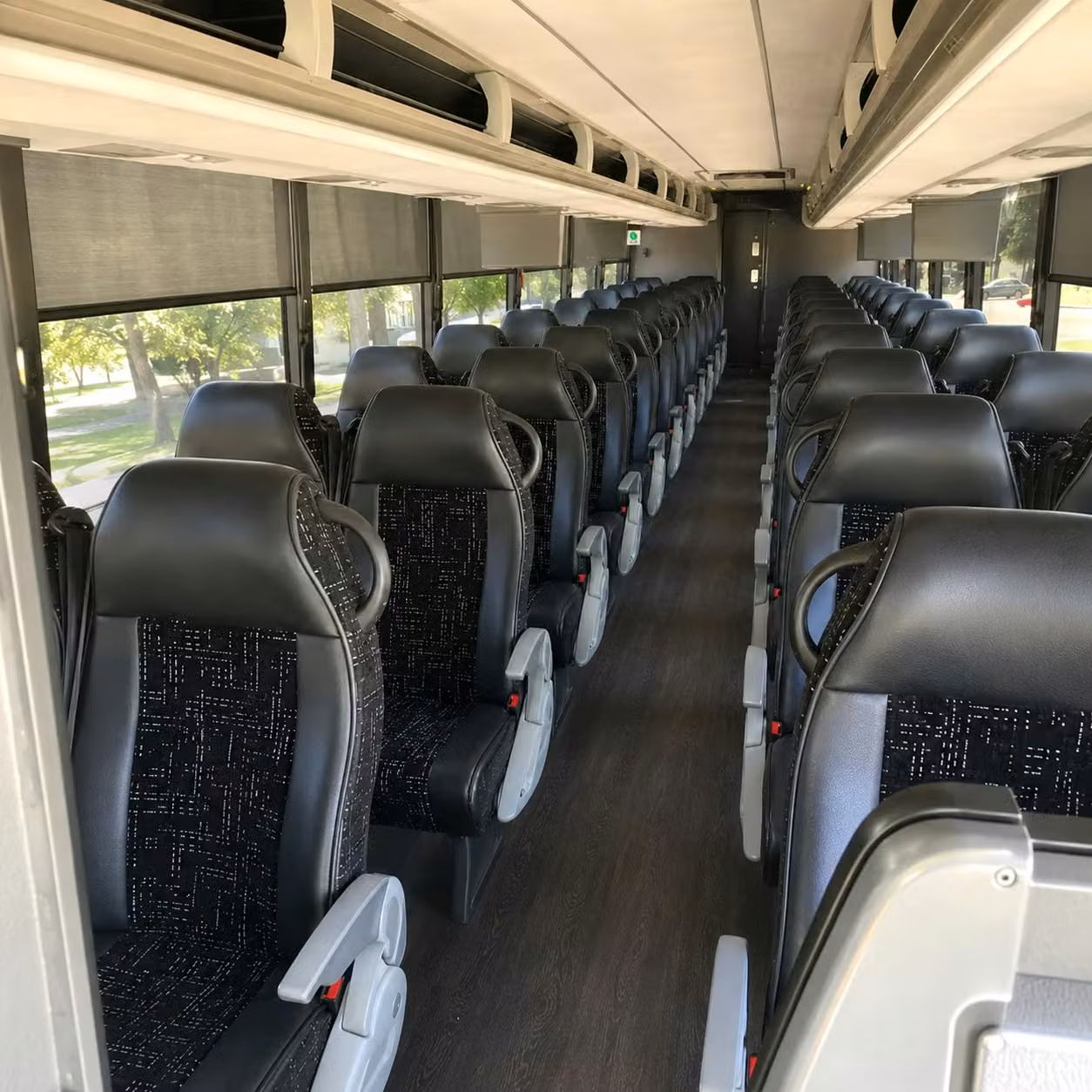 yakima charter bus rental inside